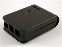 89x69x29mm Handheld Plastic Enclosure for RASPBERRY PI B+ AND RASPBERRY PI2 MODEL B in Black Colour [1593HAMPI2BK]