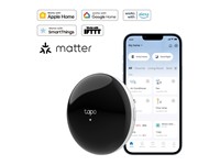 TP-LINK Tapo Smart IR & IoT HUB, 2.4GHz WiFi, FREQ:868MHz, Hands-Free Voice Control , All-in-one Smart Universal Remote Control, Supports up to 18 Types of IR Home Appliances & 8000+ Brands, 19 Ringtones, 79×79×32mm [TP-LINK TAPO H110]