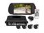 Car Reverse, Ultrasonic Distance Sensor Kit. Includes 4 Ultrasonic Sensors, 7'" TFT Rearview LCD Mirror + Camera [UDS SENSOR KIT 7IN LCD+CAM]