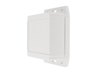 Enclosure Polycarbonate 120 x 120 x 62mm IP67 Grey Flanged Base [1555N2F42GY]