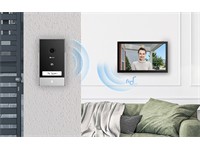 EZVIZ Smart Home Video Doorphone 3MP, Outdoor Doorbell 2mm Lens (MAX6M IR), 1/2.7” CMOS, H2.65, 2D/3D DNR, Smart Human Motion Detection, Two Way Talk , Live View, 7" Colour Touch Screen, Waterproof, WiFi, Supports Smart RFID Entry, DC24V/1A [EZVIZ CS-HP7-R105-1W2TFC]
