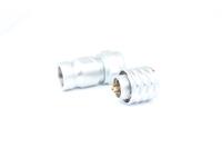 Male Circular Connector • Metal-Shielded with Push-Pull Snap Lock Cable-End • 4 Pole • 200V 5A • IP67 [XY-CCM210-4P]