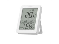 A ZIGBEE 3.0 Temperature and Humidity Sensor with a 3.6″ LCD Display, Real-Time Monitoring, Data History, and Smart Home Automation Support. Requires a ZIGBEE Hub. Note Amazon Alexa Platform Does Not Support Humidity Feature [SONOFF SNZB-02DR2 AIRGUARD TH]