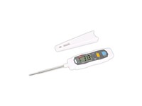 Digital Thermometer, Measuring Range: -40°C~250°C(-40°F~482°F), Resolution: 0.1°C (0.1°F), Operating Temp: 0°C~40°C (32°F~104°F), Data Hold, Max/Min Real Time, 190x29.5x15.5mm, 50.8g, IP65 [UNI-T A61]