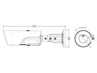 SUNELL SN-TPC4200K-F50- Outdoor Thermal Bullet Network Camera, 420x315, 50mm lens, SD,RJ45,IP66, ONVIF, 48V POE [SNL SN-TPC4200K-F50]
