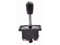 Black Spanish Style Joystick 4 Way/8 Way Adjustable for Video Game Console [ALX JOYSTICK SPANISH STYLE BLACK]