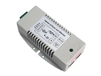 DC to DC Converter with Integrated 10/100/1000MB PoE Inserter, DC PoE Injector, 18-36VDC IN, 56V 35W GigE 802.3at PoE OUT, Input Voltage 12VDC, 24VDC, or 48VDC [TP-DCDC-2448GD-HP]