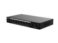 REYEE 10 PORT GIGABIT SMART CLOUD MANAGED POE SWITCH 8 PORT POE+ , MAX POE BUDGET:70W, POWER CONSUMPTION:80W , PSU: 54V @ 1.5A , 202x108x28mm , 1.38kg [RG-ES210GC-LP]