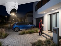 DAHUA HDCVI Full-Color Eyeball Camera 2MP 2.8MM Lens, 1/2.8INCH CMOS, 40M Illumination Distance, 2D NR, BLC/DWDR, DWDR, CVI/CVBS/AHD/TVI Switchable, 12V ±30% DC MAX4.9W, MAX 30fps@1080p, Without Built-in Mic, IP67 [DHA HAC-HDW1209TQP-LED 2.8MM]