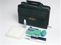 PK-9460 :: Basic Fiber Optic Cleaning Kit for SC, FC, MU, LC, ST, D4, DIN Connectors. Kit includes Cleaning Liquid, Wipers, Cleaner and Bulb Blower [PRK PK-9460]