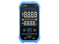 Large Screen LCD Dual Display Smart Multimeter, 10000Counts, Maximum Voltage: DC/AC 1000V RMS, Capacitance Range:0-10MF, Resistance Range: 0-100mΩ, with Battery 3.7V/1000mAh [FNIRSI S1 DIGITAL MULTIMETER]