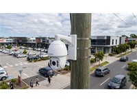 Hikvision Horizontal Pole Mounting Bracket for PanoVu & Speed Dome Cameras, Appearance:Hikvision White, Stainless Steel, 67x127×194mm [HKV DS-1673ZJ]