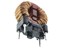 Common Mode Power Line Inductor 10MH 700mA 350mΩ, Tolerance:30%, Voltage:250VAC, Vertical 4 Pin Through-Hole, Operating Temp:-40°C~125°C, Lead Pitch:10mm, 15x7.5x18mm, Toroidal Chokes, WE-CMB, Lead Diameter:0.7mm, Toroidal Choke [10MH 700MA INDUCTOR]