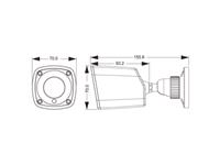 BULLET Camera AHD ,2MP IR Water-proof,1/3.6”CMOS,1920x1080,2.8mm Lens,10~20m IR,Day-Night,AHD/TVI/CVI/CBVS output available,IP66 [TVT TD-7421AS1 (D/IR1)]