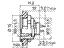 CIRC CON M9 PANEL FLANGE FEMALE 7 POL REAR MNT SOLDR TERM IP67 [09-0424-00-07]