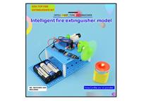 FIRE EXTINGUISHER KIT , USES  INFRARED FLAME SENSOR TO DETECT THE FLARE, AND THEN OUTPUTS A LOW LEVEL SIGNAL TO THE RELAY MODULE, AND THEN DRIVES THE BUZZER THROUGH THE RELAY, AND THE LED EMITS AN AUDIBLE AND VISUAL ALARM. AT THE SAME.SIZE:140*85*46MM [EDU-TOY FIRE EXTINGUISHER KIT]