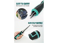 16-in-1 Ratchet Screw Driver Set - 229mm [PRK SD-9821]