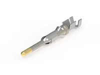 TE Connectivity. Male Crimp Contact Size 16 for 0,75mm - 1,5mm sq. (18 - 16 AWG) with captive wings [163082-1]