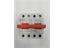 S-TEC DIN Rail Changeover Switch 63A 2Pole ON-OFF-ON 230V [CHANGEOVER SWITCH 2P63]