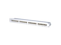 E-DAT C6A 24 Port Patch Panel 1RU LSA [130855C-E]