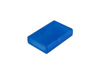 ABS Plastic Hand Held Enclosure For Arduino Due, Translucent Blue in Colour, Size : 110MM X 75MM X 25MM [1593HAMDUETBU]