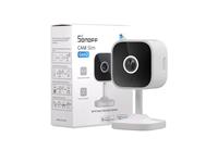 A COMPACT AND DISCREET WI-FI CAMERA DESIGNED FOR INDOOR USE. ITS SLIM 3.5 CM DESIGN MAKES IT EASY TO PLACE ANYWHERE, TAKING UP MINIMAL SPACE. THE DEVICE SUPPORTS LIVE STREAMING AND REMOTE CONTROL THROUGH THE EWELINK APP [SONOFF CAM-S2]