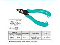 Side Cutter Mini Plastic - for use with Models & Science Kits 110mm [PRK PM-203]