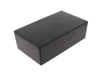 Flame Retardent ABS Enclosure 193X113X58MM In Black Colour It Is Designed For IP54 [1591XXEBK]