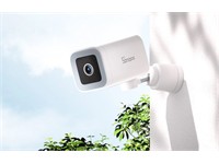 A 2K HD Wi-Fi Outdoor Camera with 180° Panoramic Rotation, AI Human Tracking, and IP65 Weatherproofing. It Supports Colour Night Vision and Works with Alexa, Google, and RTSP. [SONOFF CAM-B1P IP65 SMART CAMERA]