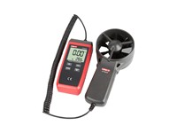 Mini Digital Anemometer Range:0.4~30m/s, Temp-10~50°C/14~122°F, Resolution:0~99: 0.01, Sample Rate:0.5s: LEVEL0~12, Overload Indication, max/min/avg, Data Hold, LCD Backlight, Auto Power Off, Low Batt Indication, Auto Range, 120x53x43mm, 365g [UNI-T UT363S]