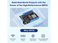 ACEBOTT ESP32 Basic Starter Kit (QE200: Without Battery). Requires 1 X CR2032 Battery [ACEBOTT ESP32 STARTER KIT QE200]