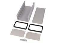 Aluminium Clear Anodized 160x43x78mm [1455K1601]