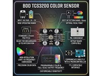TCS3200 Colour Recognition Sensor Module. I/P Voltage 3-5V. Best Detection Distance:10mm [BDD TCS3200 COLOR SENSOR]