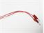 2MM STACKABLE FLEXIBLE LEADS PVC 1M RED DC60V 6A NICKEL-PLATED BRASS CONTACT (973596101) [MVL2/100 RED]