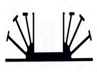 Extruded Heatsink for TO-3,SOT-9,TO-66,SOT-32 • pattern Drilled • Rth= 2 K/W • Length : 75mm • Black Anodised surface [SK16-75SACB]