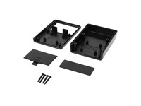 ABS Enclosure With Battery Door 90X65X27 Black [1593PBK]