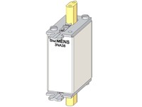 Siemens LV HRC Fuse Element, NH000, In: 100 A, gG, Un AC: 500 V, Un DC: 250 V, Front Indicator, Live Grip Lugs [3NA3830]