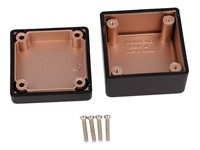 ABS Enclosure 56MM X 56MM X 28MM Black Shield Heavy Duty [1594RABK]