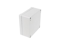ABS Enclosure 120 X 120 X 60MM Grey Watertight IP66 Recessed Lid For Membrane Or Keypad For Indoor Use [1555NGY]
