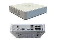 Hikvision 4CH NVR H.265+/H.265/H.264+/H.264, 6MP/4MP/3MP/1080p/UXGA /720p/VGA/4CIF/DCIF/ 2CIF/CIF/QCIF,1920 × 1080P, VIDEO I/P 4xRJ45, TCP/IPx1/40Mbps, 1xSATA, 2xUSB 2.0, 1xHDMI, VGA,4x PoE, Up to 6TB CAP per disk. [HKV DS-7104NI-Q1/4P]