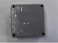 ENCLOSURE GREY PVC PLASTIC IP56   ( JUNCTION BOX )   L-100 W-100 H-50 [ENC101050-P4]