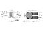 PCB Connector Double Row Surface Mount Perpendicular Gull-Wing 6 Way [853-87-006-30-001101]