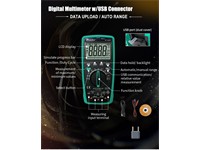 MT-1820N: 3 5/6 Dual Display Digital Multimeter with USB Connector [PRK MT-1820N]