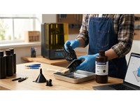 Anycubic PLA Silk Dual Filament 1.75mm 1KG Black/Purple [ANYCUBIC-AHSC10-10]