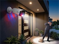 Dahua 5MP Bullet IP Camera Full-colour Active Deterrence, 3.6mm Lens, Fixed, 40m IR, 1/2.7” CMOS (2592 × 1944)@1-20fps, IP67, 12V DC, UPTO:256GB MICRO SD, Built-in Mic, Tripwire; Intrusion, 288.4×94.4×84.7, 1kg [DHA IPC-HFW3549T1P-AS-PV 3.6MM]
