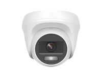 HiLook ColorVu Indoor Turret Camera 2MP 2.8mm Lens, Up to 20m IR, 24/7 Color Imaging with F1.0 Aperture, Digital WDR, STD/HIGH-SAT/HIGHLIGHT, 3D DNR/2D DNR, Switchable TVI/AHD/CVI/CVBS, DWDR, BLC, HLC, Global, PAL/NTSC, 12VDC ± 25% Max 2.4W [HLK THC-T129-P 2.8MM]