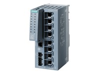SCALANCE XC208 manageable Layer 2 IE switch; IEC 62443-4-2 certified; 8x 10/100 Mbit/s RJ45 ports; 1x console port; diagnostics LED; redundant power supply [6GK5208-0BA00-2AC2]