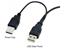 USB Y MINI CABLE - 2 x USB 2.0  A MALE TO MINI USB 5PIN  MALE   , LENGTH 50CM  , THIS IDEAL FOR ENERGY-HUNGRY DEVICES WITH 5-PIN MINI-USB B (F) PORTS (EXTERNAL HARD DRIVES, ETC.). [USB A-MALE X2 TO MINI USB 5PIN]