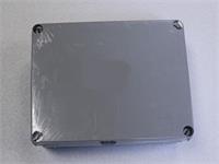 ENCLOSURE GREY PVC PLASTIC IP56   (JUNCTION BOX)   L-240 W-190 H-90 [ENC241919-P7]