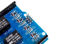 Compatible with Arduino UNO. 4 Channel Relay Shield [BDD 4 CHANNEL RELAY SHIELD]